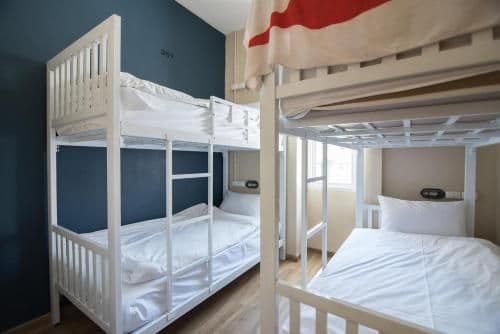 Bed in 6-Bed Female Dormitory Room