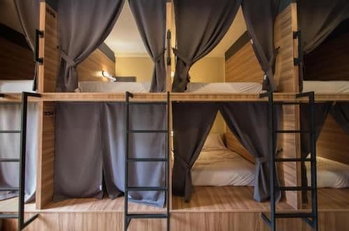 Single Bed in 20-Bed Capsule Dormitory Room