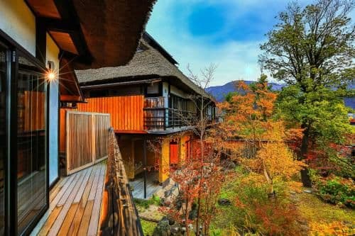 Japanese-Style Deluxe Suite with Open-Air Bath