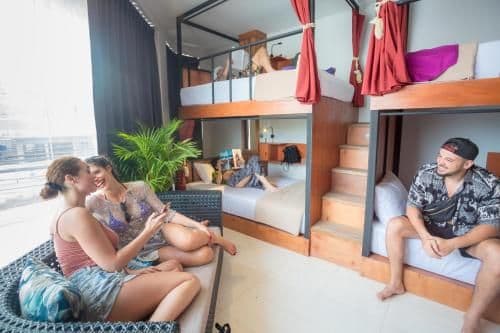 Bunk Bed in Mixed Dormitory Room