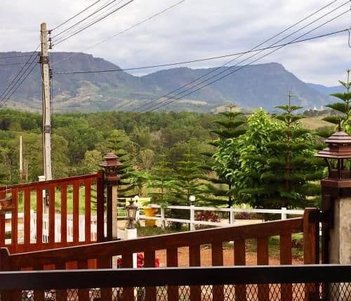Family Room with Mountain View