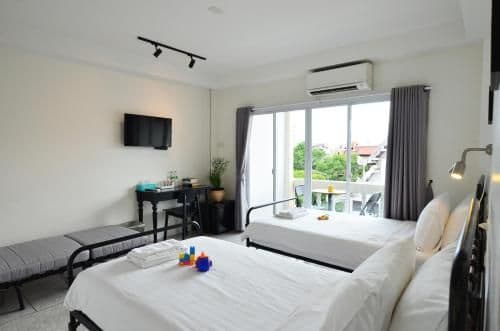 Family Room with Balcony