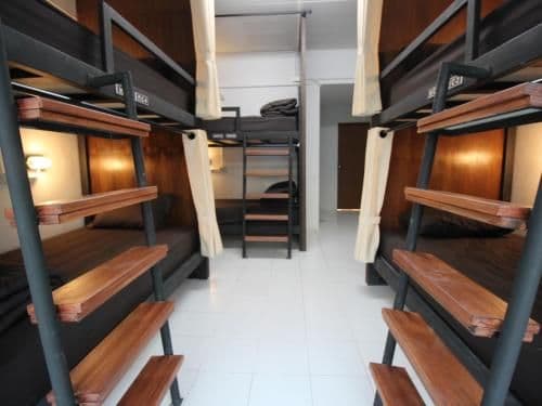 Bed in 6-Bed Mixed Dormitory Room