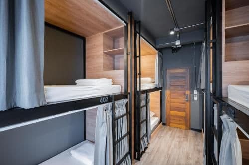 Bed in 8-Bed Mixed Dormitory Room