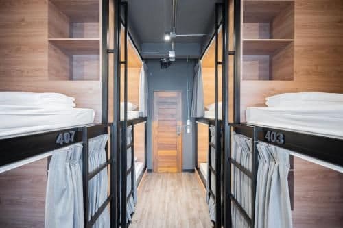 Bed in 8-Bed Mixed Dormitory Room