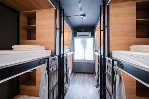 Bed in 8-Bed Mixed Dormitory Room