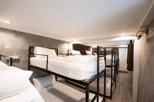 Bed in 8-Bed Female Dormitory Room
