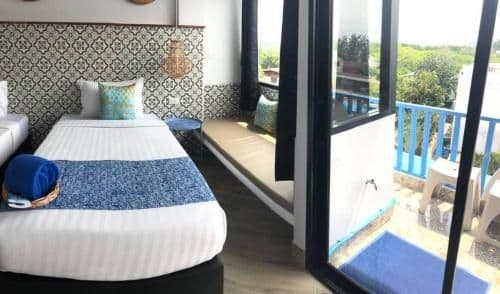 Twin Room with Pool View