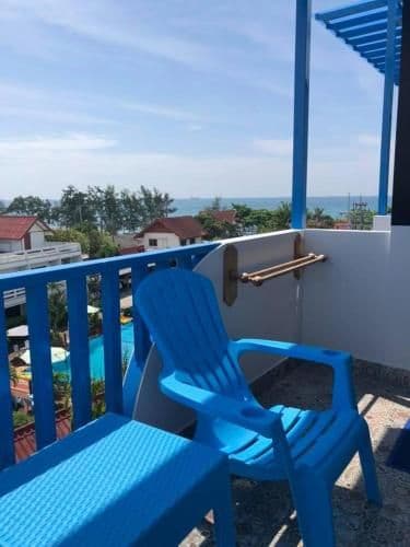 Deluxe Double Room with Balcony and Sea View