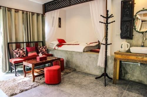 Triple Room with Garden View