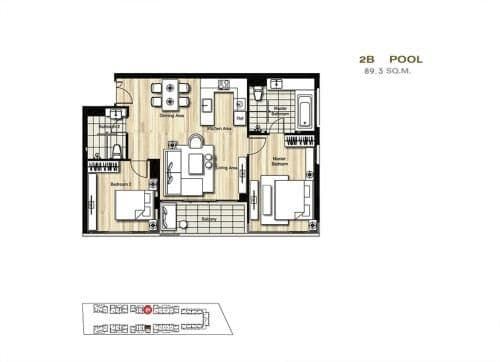 Two-Bedroom Apartment