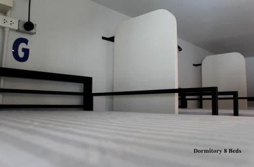 Bed in 8-Bed Female Dormitory Room