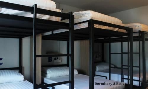 Bed in 8-Bed Female Dormitory Room