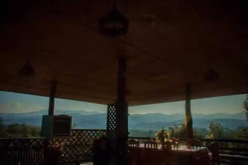 Family Room with Mountain View