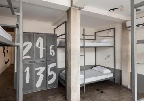 Bed in 6-Bed Mixed Dormitory Room