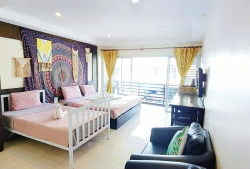 Family Room with Balcony