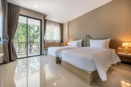 Double or Twin Room with View