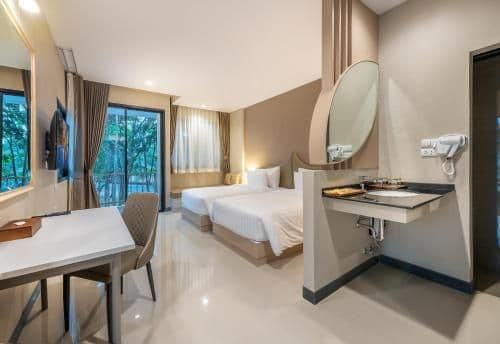 Double or Twin Room with View