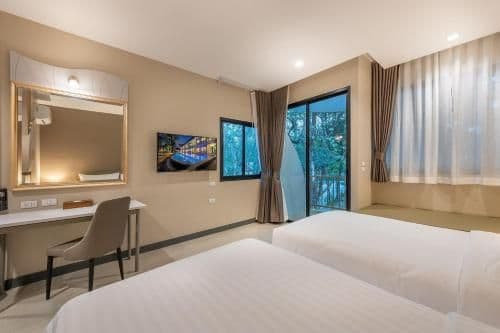 Double or Twin Room with View