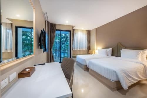 Double or Twin Room with View
