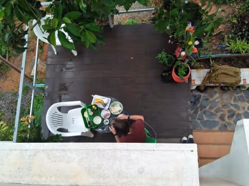 Family Room with Terrace