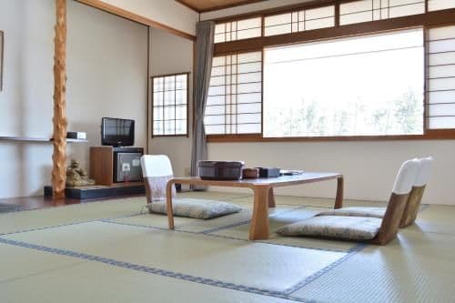 Japanese-Style Room Selected at Check-In with Shared Bathroom