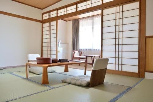 Japanese-Style Room Selected at Check-In with Shared Bathroom