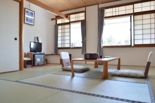 Japanese-Style Room Selected at Check-In with Shared Bathroom