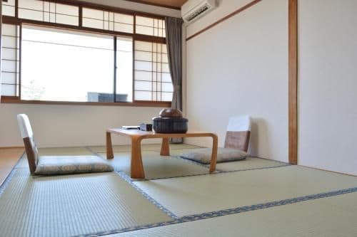Japanese-Style Room Selected at Check-In with Shared Bathroom