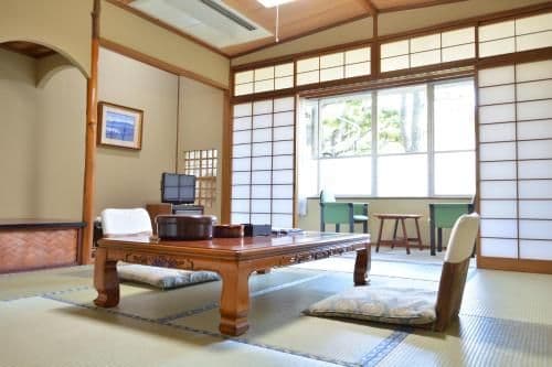 Japanese-Style Room Selected at Check-In with Shared Bathroom