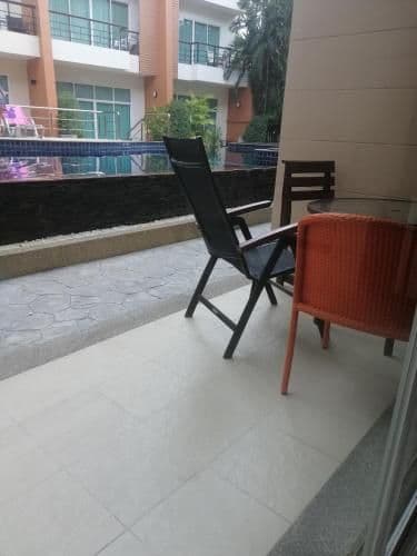 Studio with Pool View