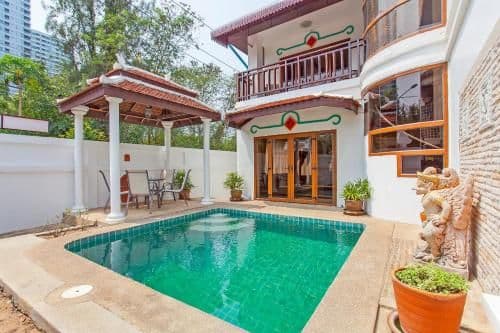 Bali Palms 3BR Private Pool Villa 250m to Beach