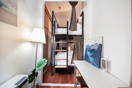 Bed in 4-Bed Male Dormitory Room
