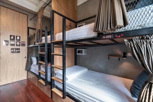 Bunk Bed in Male Dormitory Room