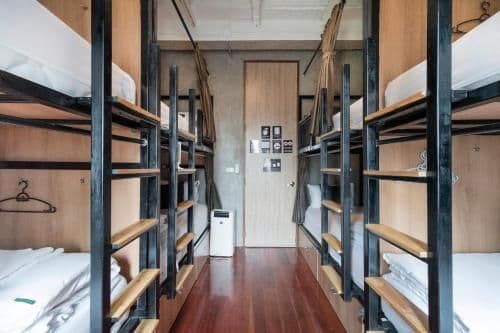 Bunk Bed in Male Dormitory Room
