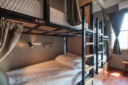 Bunk Bed in Male Dormitory Room