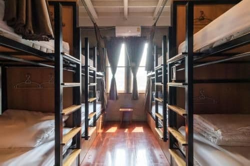 Bunk Bed in Male Dormitory Room