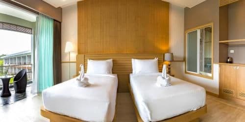 Deluxe Double or Twin Room with Sea View