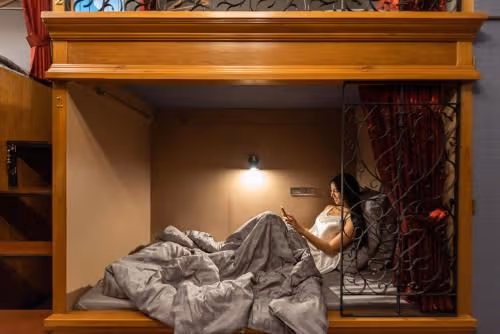 Bunk Bed in Female Dormitory Room