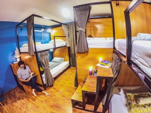 Bed in 6-Bed Female Dormitory Room