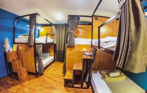 Bed in 6-Bed Female Dormitory Room