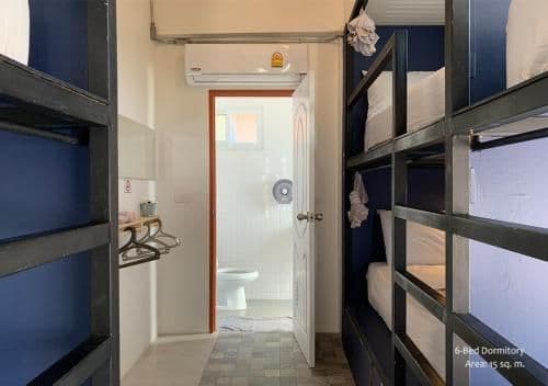 Bed in 6-Bed Mixed Dormitory Room