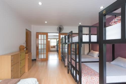 Family Room with Shared Bathroom