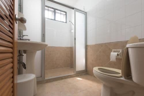 Family Room with Shared Bathroom
