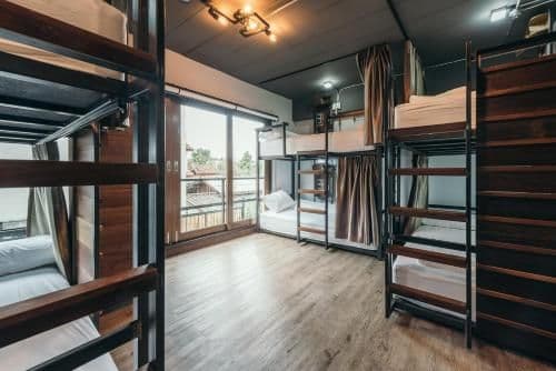 Bunk Bed in Female Dormitory Room