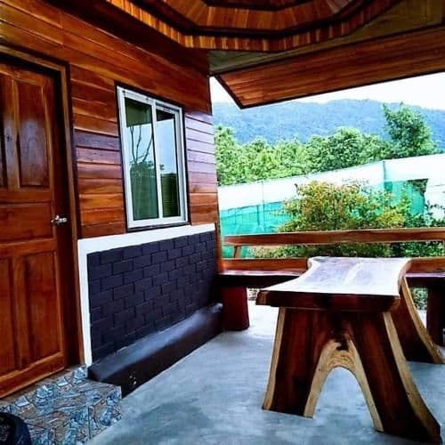 Family Room with Mountain View