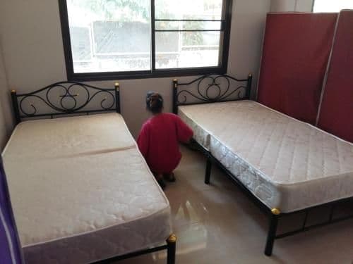 Single Bed in Female Dormitory Room