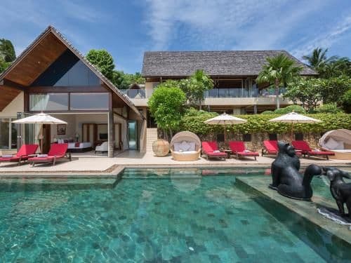 Villa with Garden View