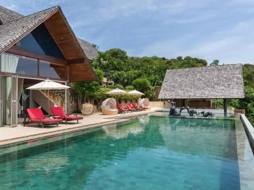Villa with Garden View