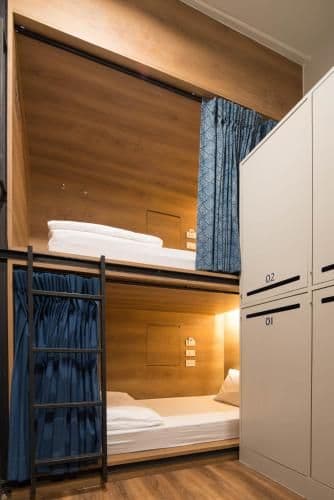 Bed in 4-Bed Mixed Dormitory Room